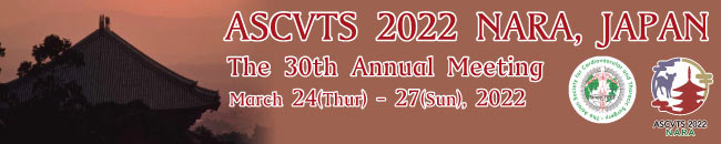 ASCVTS 2022 Nara, The 30th Annual Meeting of ASCVTS
